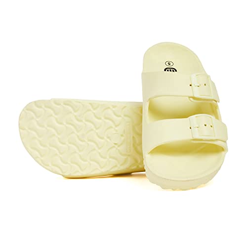 Image of MOZAFIA Miami Womens EVA Dual Buckle Adjustable Twin Strap for Comfortable Fitting | Anti Skid Outsole Sandals