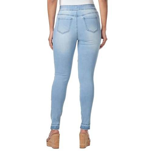 Masseys Lace Denim Jean3