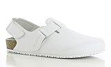 Oxypas Bianca, Pantolette für Medizin, Farbe: Weiß (WHT), Größe: 40