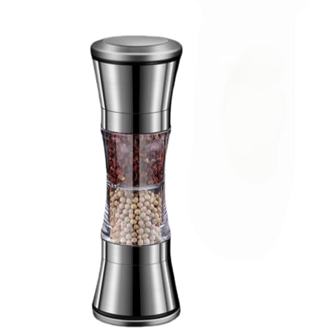 Amazon | 2-in-1 ペッパーグラインダー ペッパーミル 黒胡椒