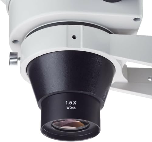 Image of AmScope SM15 1.5X Barlow Lens for SM and /or SW Stereo Microscopes (48mm)