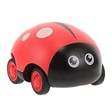 Forme attrayante : ces voitures à rétrofriction arborent un adorable design de coccinelle, ce qui les rend visuellement attrayantes pour les jeunes enfants