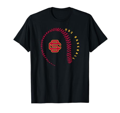 USC Trojans Baseball Fastball Officially Licensed T-Shirt