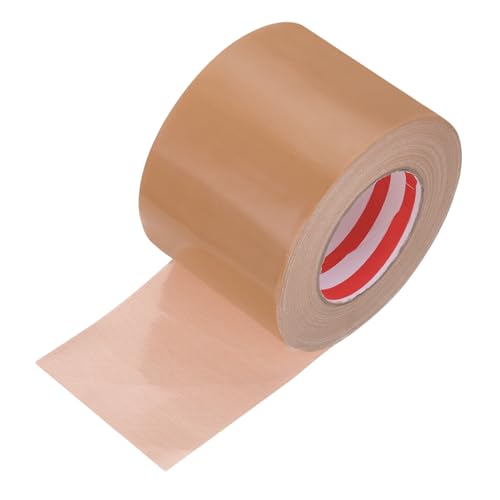 Image of uxcell Heavy Duty Duct Tape, 4 Inch x 55 Yard Waterproof Flexible Hand Tear Strong Adhesive Duct Tapes for Crafts DIY, Fixing, Repairs, Brown