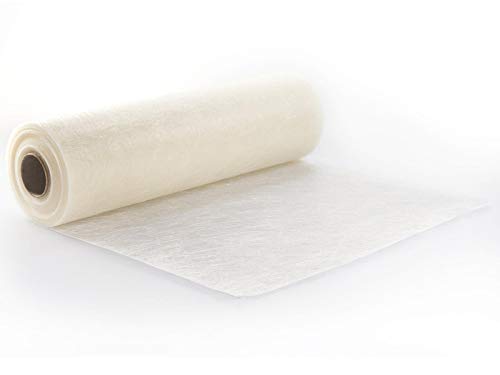 Protinam Chemin de Table intissé 0012 Blanc 5 m
