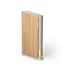 Bang & Olufsen Beosound Emerge Bookshelf Wi-Fi Speaker, Gold Tone/Light Oak