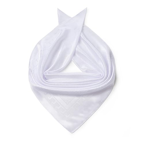 Image of 35 inch Men's Large Square Jacquard Scarf - Cowboy Wild Rugged Style, With Gift Packed