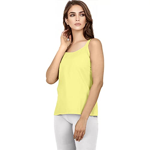 Image of Cotton Short Camisole Non-Stretchable Slip for Women | Short Kurti Slip | Short Camisole | Half-Length Lining | Waist Length Inner | Sameez | Samij(Half Slip)