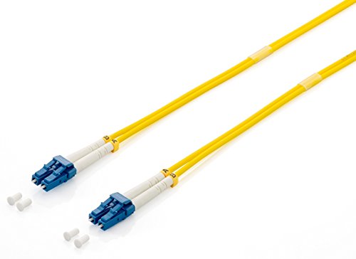 EQUIP 254436 Cable DE FIBRA OPTICA 10 M OS2 LC Amarillo