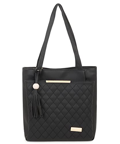 Image of Women Fashion Handbags Large Capacity Tote Purses Stylish Ladies Women and Girls Handbag For Office Bag Ladies Travel Shoulder Bag Set Of 1.