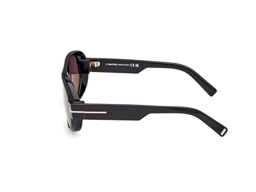 Tom Ford BLAKE-02 FT 1102 Shiny Black/Grey 59/16/140 unisex Sunglasses3
