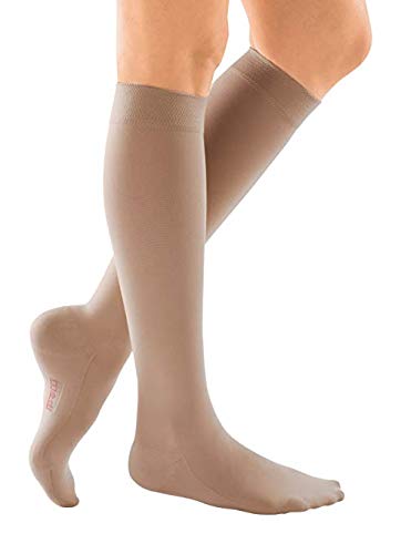 Comfort for Women, 20-30 mmHg – Closed Toe Leg Circulation, Knee High Compression Stockings for Women, Semi-Transparent Leg Support Compression Hosiery