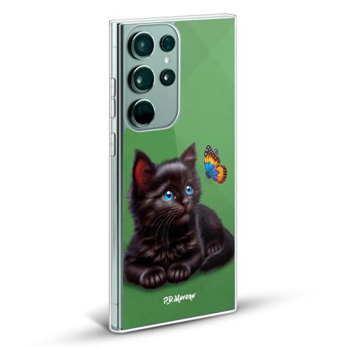 Coque Antichoc S24 Ultra MagSafe Plus de Rayures Motif Chat - 2