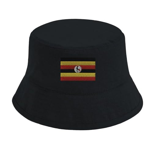 Chapeau bob drapeau Ouganda idée cadeau souvenir culturel