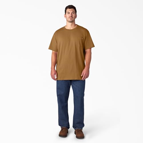 Dickies Men's Big & Tall Heavyweight Crew Neck Short Sleeve Tee Big-Tall