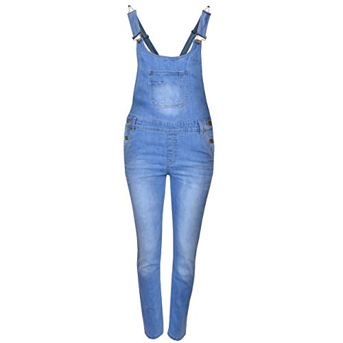 Denim Desire Jeans Latzhose für Mädchen, in voller Länge, UK Größe 7...
