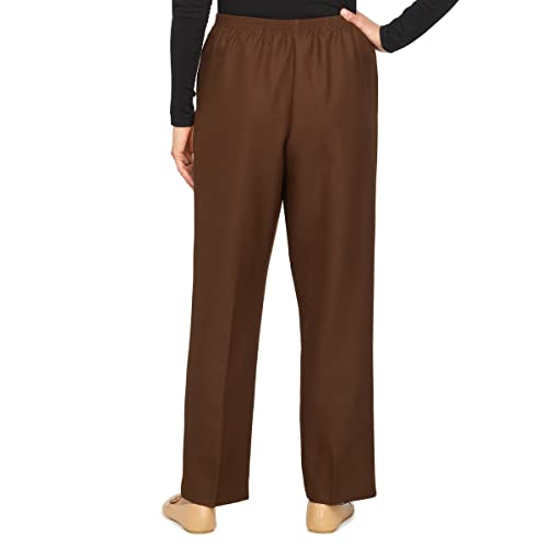 Alfred Dunner Women's Petite Solid Medium Pant2