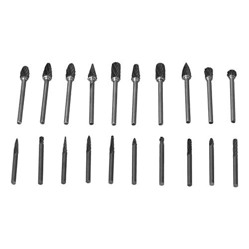 Set de 20 Puntas Rotatorias de Carburo de Tungsteno miniatura 4