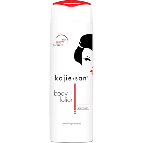 Kojie San Radiance Body Lotion with Natural Ingredients and Moisturizing Oils – Nourishing Skin Softener for Smooth, Even-Toned Skin – 250ml Bottle