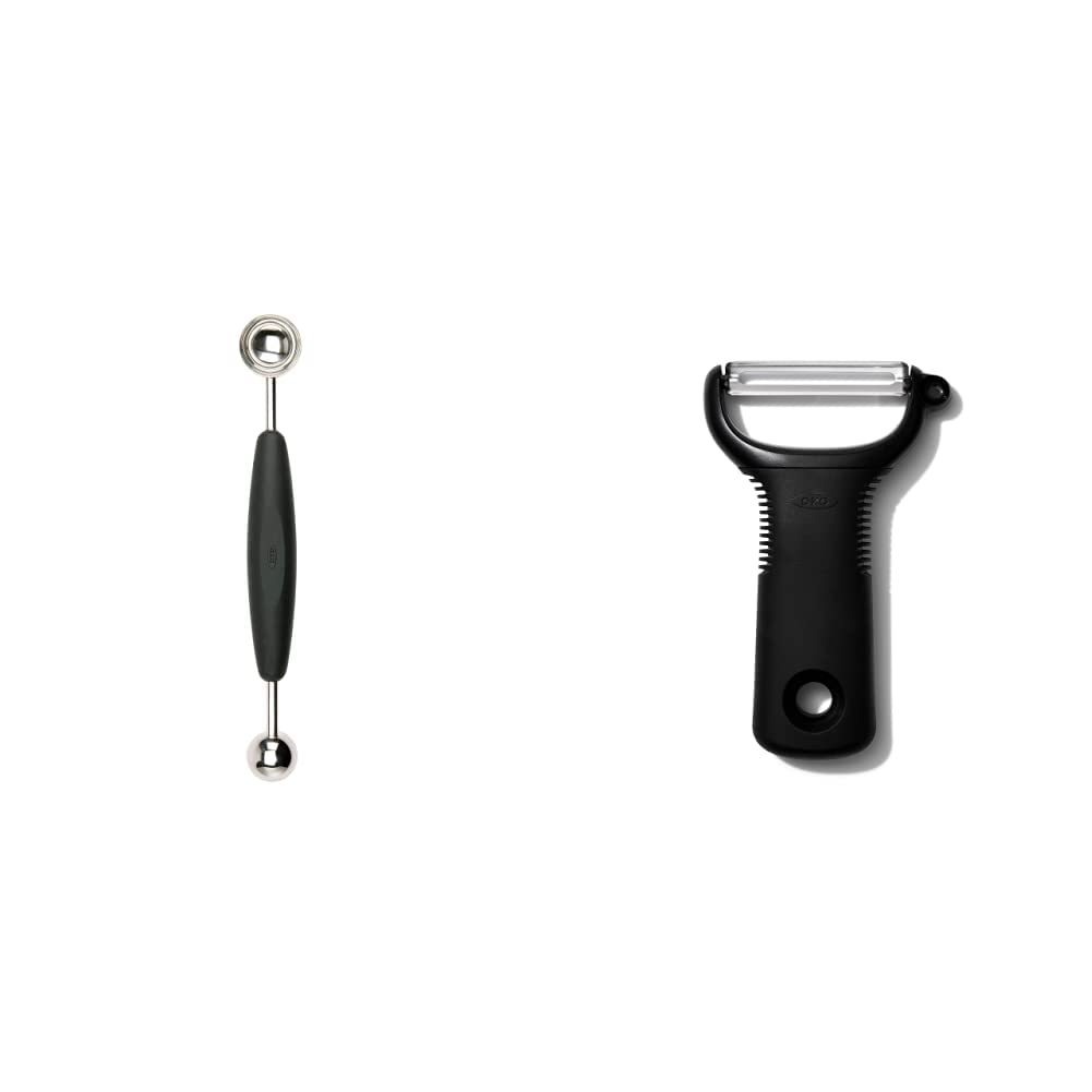 OXO Good Grips Melon Baller & Good Grips Y-Peeler