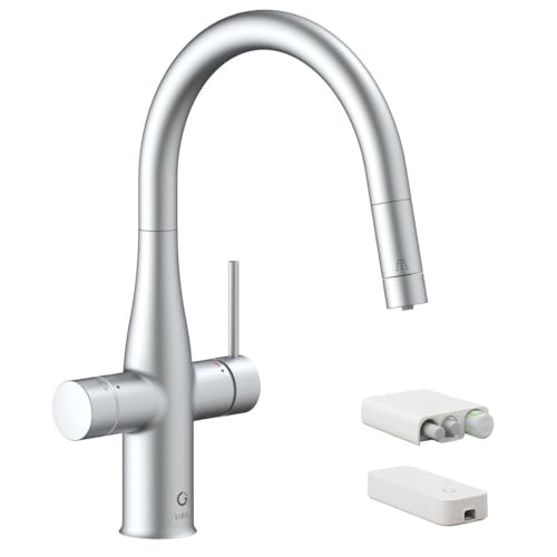 LIXIL (���N�V��) SUNTORY (�T���g���[) �L�b�`���p�~�l�����򐅐� �O���[���^�b�v (Greentap) �퉷�^�C�v ����{��+�򐅃��j�b�g �N�[���V���o�[ RGF-931Y/SA