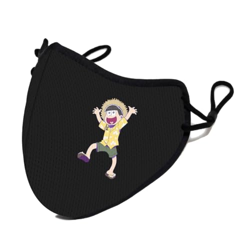 おそ松さん 立体 スポーツ カラーマスク 超快適 布マスク 伸縮性 通気性 軽量 耳ひも調整可能 呼吸しやすい 洗える 繰り返し使え 小顔効果 防塵 UVカット おしゃれ 通勤 通学 男女兼用 S-M 1枚入り