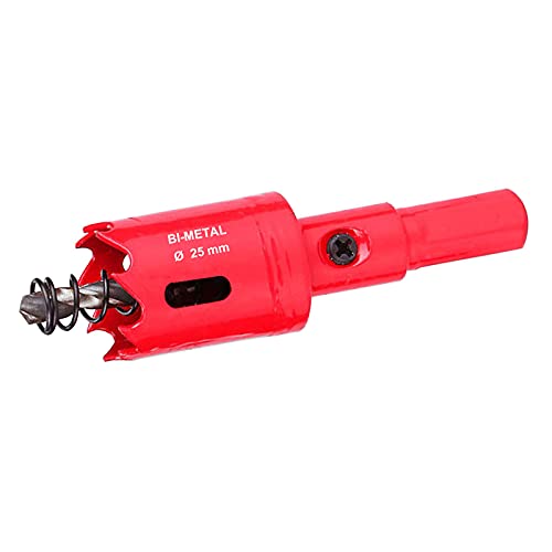 SagaSave 25mm HSS Bi-Metal Hole Saw with Corn Hole Drilling Cutter