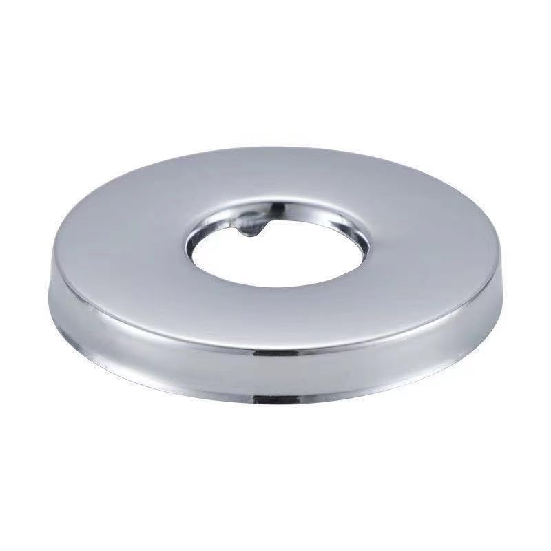 SWR5pcs Decorative Faucet Cover Stainless Steel Faucet Shower Flange Cover Round Escutcheon Replacement Cover for Shower Head Arms Water Pipe Faucet