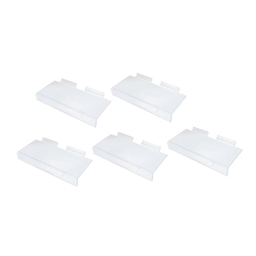 ABOOFAN 5pcs Wall Mount Shoe Display for Mall Sports Shoes Rack Casual Athletic Shoes Holder