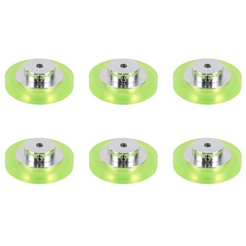 Pagjhrfjg 7501 Aluminium Polyurethan Messräder 6 Stück