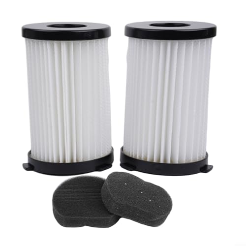Gettimore Pack of 2 Filters 356277 Replacement Filter for Goodmans 2-in-1 Compact Cylinder Vacuum Cleaner Model No. 356277