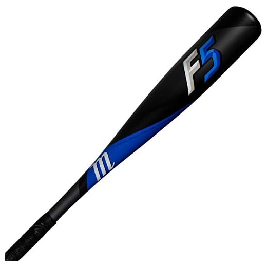 Marucci Sports - F5 Junior Big Barrel -10 - Black (MJBBF52-27/17) Baseball Bat, 27" 17 OZ