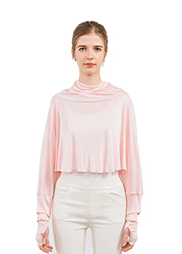 Alexander Silk Women's Mulberry Silk Sunscreen Shawl for Outdoor Activities