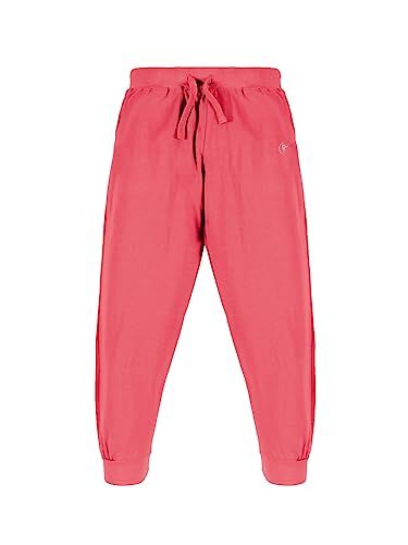 Image of KiddoPanti 100% Cotton Track Pants for Boys & Girls | Soft Single Jersey Fabric | Elastic Waist with Drawcord | Full Length with Rib Hem & Pockets | Joggers and Lowers for Kids