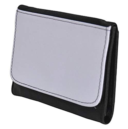 SFS Blank DYE Sublimation Heat Transfer Medium Wallet Faux Leather Purse 512720