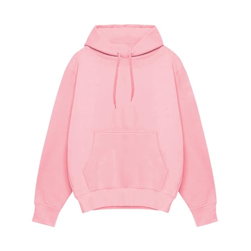 Ymosrh Mens Casual Hoodie Sweatshirt Solid Color Long Sleeve Workout Hooded Sweatshirts with Pockets Hoodies Pullover, S-3XL