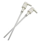 2 Pack ! Best Universal Shampoo/Conditioner Dispenser Pumps for 1 Liter (33.8 Ounce) Bottles, Can be Trimmed to Fit All Major Brands by Bottles N Bags