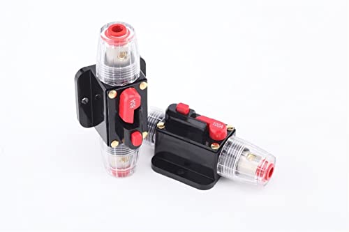Disjoncteur 12V 60V réinitialisable multicolore de 20A à 100A - 4