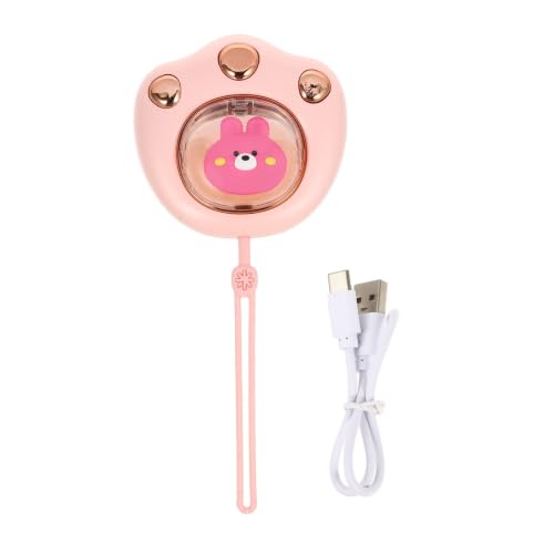 Zerodeko Calentador de Manos Portátil Forma de Garra de Gato, Compacto y Recargable, Plástico Resistente, 1200 Mah, Adecuado para Oficina en Invierno Varios Estilos