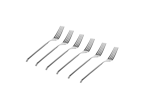 Godinger Flatware Salad Fork, 18/0 Stainless Steel, Set of 6