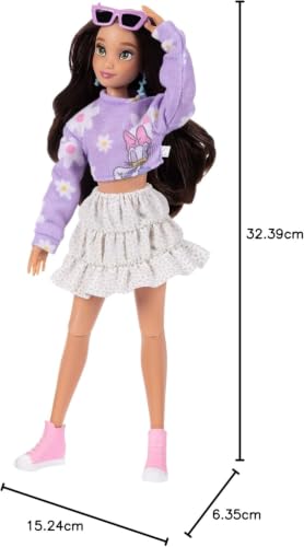Disney ILY 4EVER Fashion Dolls Inspired By Daisy 11.5" Tall with 13 Points of Articulation, Glittery Mickey Ring Included for You! - image 3