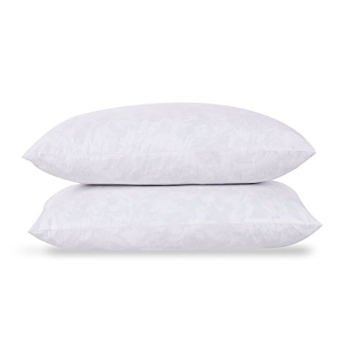 puredown 12X20-95% Feather 5% Down Oblong Pillow Insert-Pack of 2