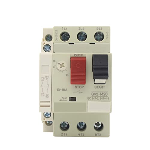 Disyuntor GV2-M20C de 13-18A para protección de motor trifásico con Ue690V