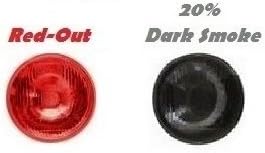 Vista 2 de Cubierta de tinte de vinilo precortada para señales de giro Acura RSX 2002-2004 (20% humo oscuro)