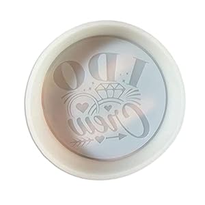 Duawenki Silikonform 'I DO Crew' Kerzen Gießform