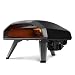 Ooni Koda 2 Gas Pizza Oven – 14" Gas Powered Outdoor Oven with 37 mBar Regulator and Gas Hose, Temperature Range of 190°C to 500°C - Foundry Black