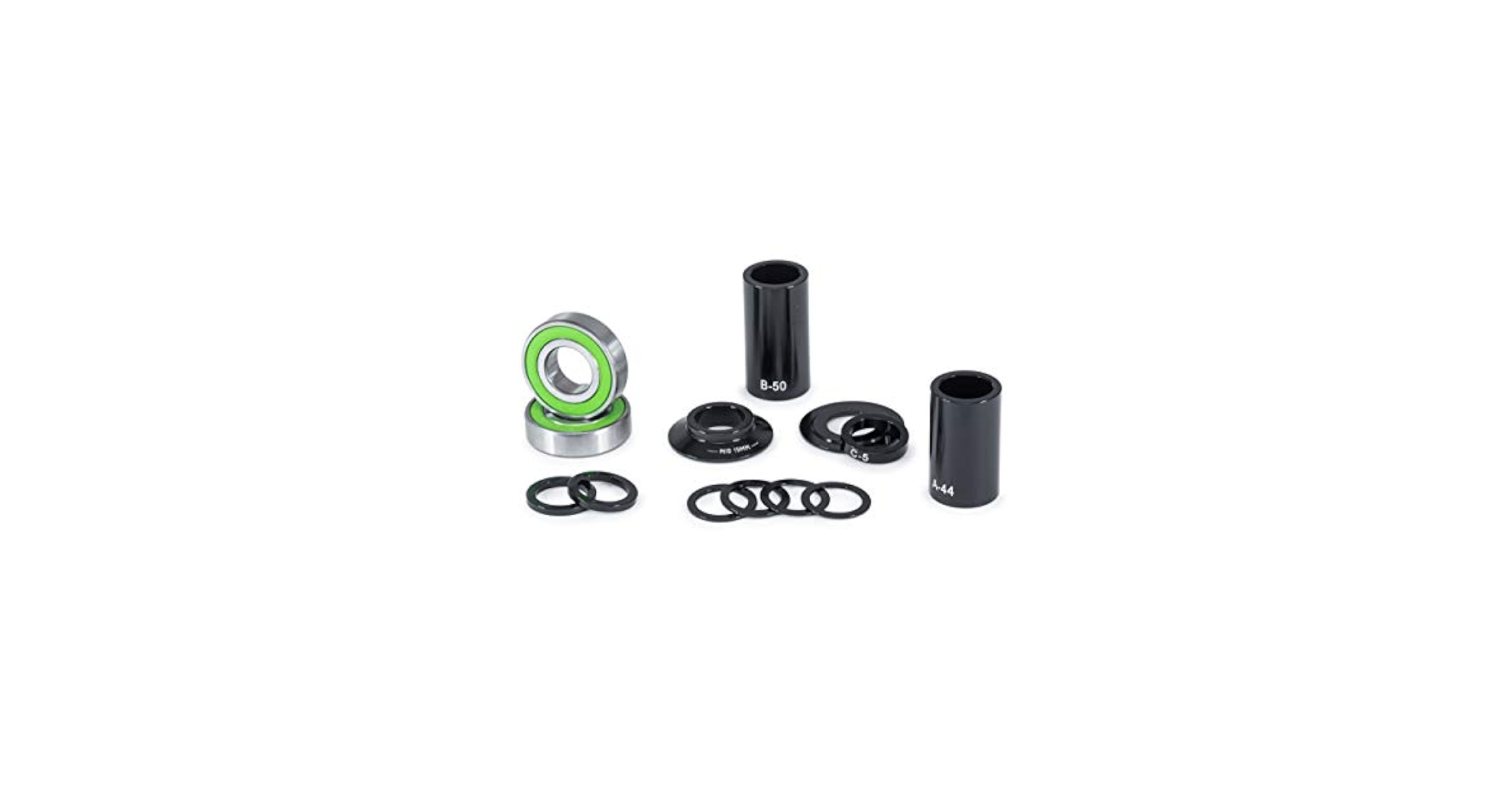 Amazon.com : Eclat Mid Bottom Bracket Kit 22mm Black BMX