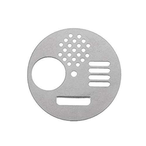 Paytion Beekeeper Disc Entrance Silver Bee Hive Box Entrance Stainless Steel 68mm