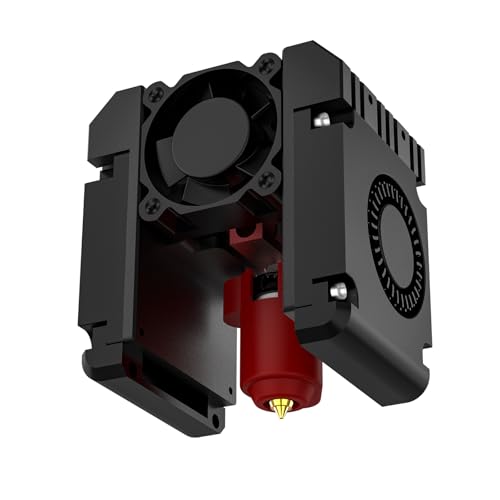 ChowThink Armour V3.5 Integrated All Metal CNC Frame 300C High Temperature and High Flow 600mm/s High-Speed Printing Hot End Set with 3 Fans Upgrade for Ender 3/Ender 3 V2/Ender 3 pro/Ender 3 neo