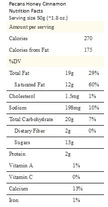 Miniatura 6 de Nueces pecanas de Georgia con praliné glaseadas con miel (1 libra), sin lácteos, lotes pequeños tostados y confitados, sabor sureño, seleccionados a
